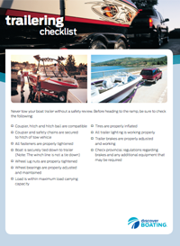 Boating Safety Checklist